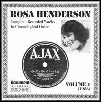 Rosa Henderson - Complete Recorded Works, Vol. 1 (1923) lyrics