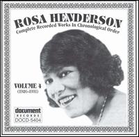Rosa Henderson - Complete Recorded Works, Vol. 4 (1926-1931) lyrics