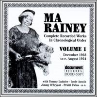 Ma Rainey - Complete Recorded Works, Vol. 1 (1923-1924) lyrics