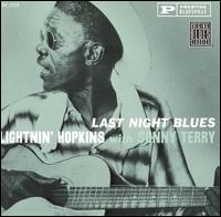 Lightnin' Hopkins - Last Night Blues lyrics