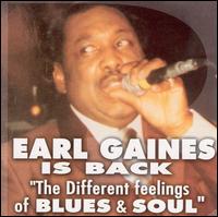 Earl Gaines - The Different Feelings of Blues and Soul lyrics