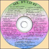 Mr. B. - Mr. B's CD #3 lyrics