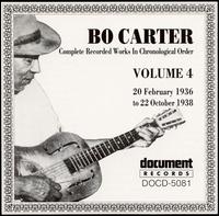 Bo Carter - Bo Carter, Vol. 4 (1936-1938) lyrics