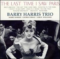 Barry Harris - Last Time I Saw Paris lyrics