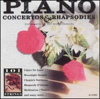 101 Strings Orchestra - Piano Concertos & Rhapsodies lyrics