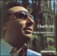 Tete Montoliu - That's All lyrics