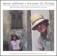 Mose Allison - Lessons in Living [live] lyrics