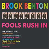 Brook Benton - Fools Rush In lyrics