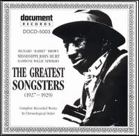 Hambone Willie Newbern - The Greatest Songsters: Complete Works ... lyrics