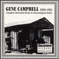 Gene Campbell - Complete Recorded Works 1929-1931 lyrics
