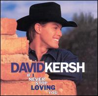 David Kersh - If I Never Stop Loving You lyrics