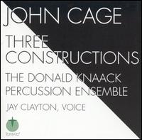 John Cage - Three Constructions lyrics