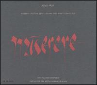 Arvo Prt - Miserere lyrics