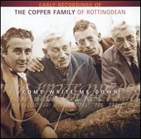 The Copper Family - Come Write Me Down lyrics