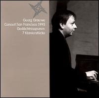 Georg Graewe - 1995 San Francisco Concert [live] lyrics