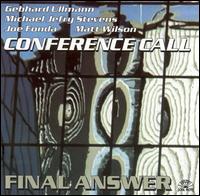Gebhard Ullmann - Final Answer lyrics