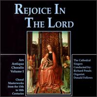 The Cathedral Singers - Rejoice in the Lord, Vol. 1 lyrics