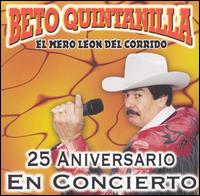 Beto Quintanilla - 25 Aniversario: En Concierto [live] lyrics