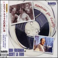 Don Friedman - Memories for Scotty lyrics