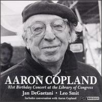Aaron Copland - 81st Birthday Concert [live] lyrics