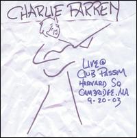 Charlie Farren - Live @ Club Passim lyrics