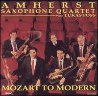 Amherst Saxophone Quartet - Mozart to Modern lyrics