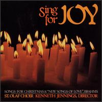St. Olaf Choir - Sing for Joy lyrics