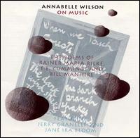 Annabelle Wilson - On Music lyrics