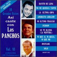 Los Panchos - Asi Cante Con los Panchos, Vol. 6 lyrics