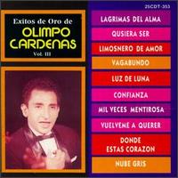 Olimpo Cardenas - Exitos de Oro, Vol. 3 [Orfeon] lyrics