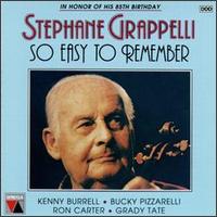 Stphane Grappelli - So Easy to Remember lyrics