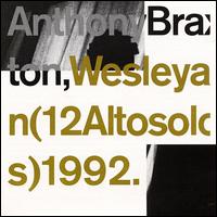 Anthony Braxton - Wesleyan (12 Altosolos) 1992 lyrics