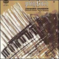 Jacques Loussier - Play Bach, Vol. 3 lyrics