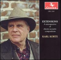 Karl Korte - Extensions: A Retrospective of Electro-Acoustic Compositions lyrics