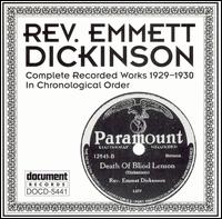 Rev. Emmett Dickinson - Emmett Dickinson lyrics