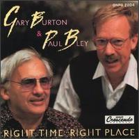 Gary Burton - Right Time, Right Place lyrics
