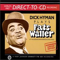 Dick Hyman - Dick Hyman Plays Fats Waller lyrics