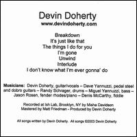Devin Doherty - Devin Doherty lyrics