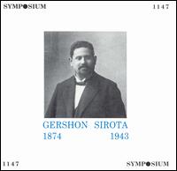 Gershon Sirota - Recordings From 1902-1922 lyrics