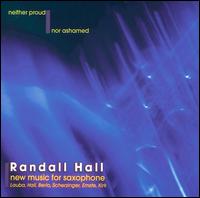 Randy Hall [Sax] - New Music for Saxophone lyrics