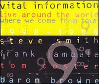 Steve Smith - Live Around the World: Where We Come from Tour 1998-1999 lyrics