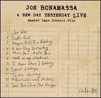 Joe Bonamassa - A New Day Yesterday Live lyrics
