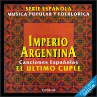 Imperio Argentina - Canciones Espanolas... lyrics