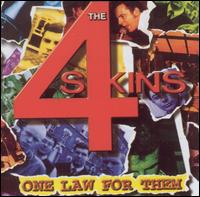 The 4-Skins - One Law for Them lyrics
