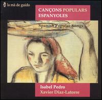 Isabel Pedro - Canons Populars Espanyoles lyrics