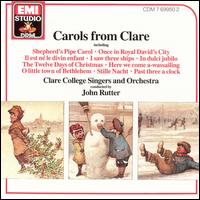 John Rutter - Carols From Clare College lyrics