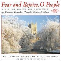 Choir of Saint John College - Fear and Rejoice, O People.. lyrics