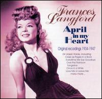 Frances Langford - April in My Heart lyrics