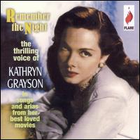 Kathryn Grayson - Remember the Night lyrics
