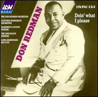 Don Redman & His Orchestra - Doin' What I Please lyrics